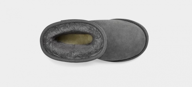 Cizme Ugg Clasici II Weather Copii Gri | 6195UVFPZ