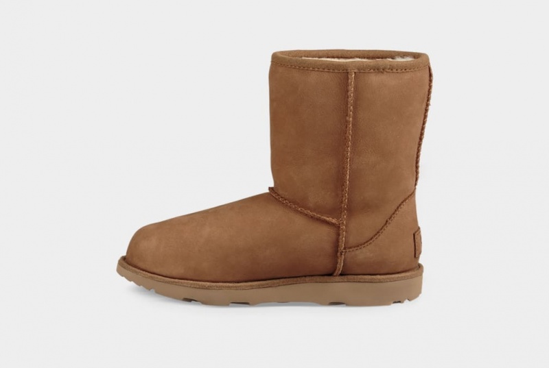 Cizme Ugg Clasici II Weather Copii Maro | 7418VXMNB