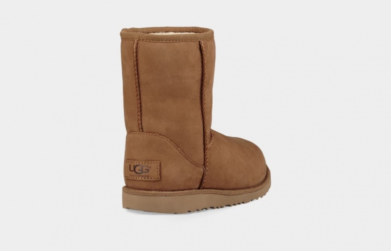 Cizme Ugg Clasici II Weather Copii Maro | 7418VXMNB