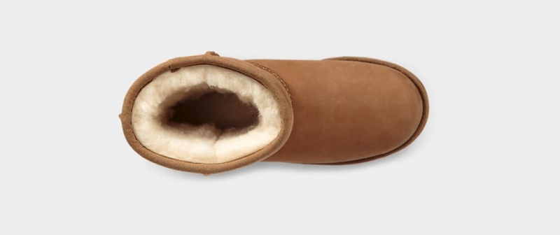 Cizme Ugg Clasici II Weather Copii Maro | 7418VXMNB