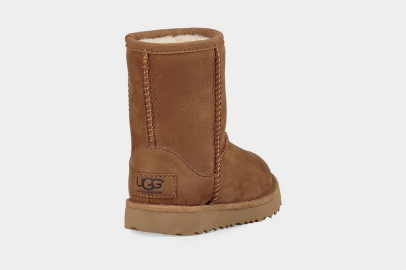 Cizme Ugg Clasici II Weather Copii Maro | 4796XOULY