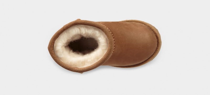 Cizme Ugg Clasici II Weather Copii Maro | 4796XOULY