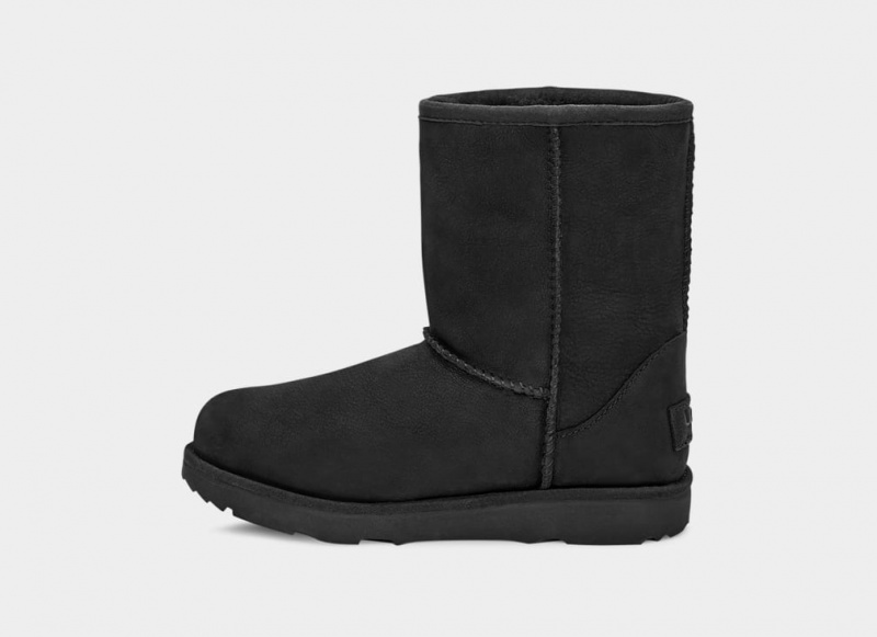 Cizme Ugg Clasici II Weather Copii Negrii | 2914GKSJU