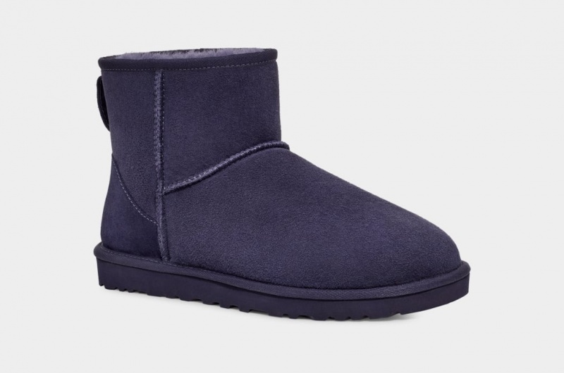 Cizme Ugg Clasici Mini Barbati Albastri | 1724NFLUM