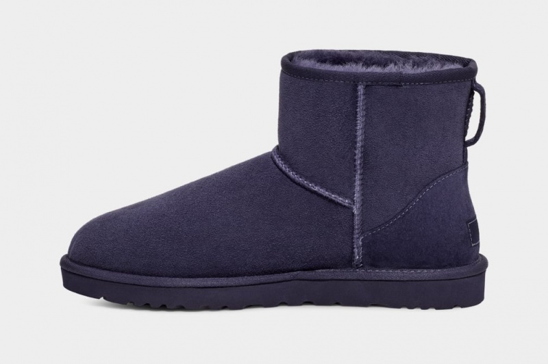 Cizme Ugg Clasici Mini Barbati Albastri | 1724NFLUM