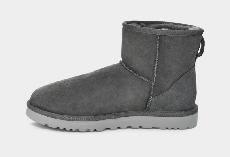 Cizme Ugg Clasici Mini Barbati Gri Inchis | 0581VXCAI