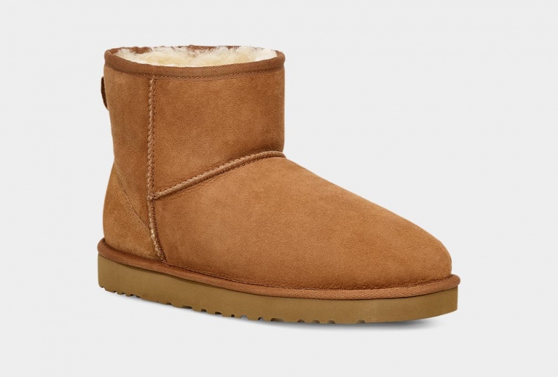 Cizme Ugg Clasici Mini Barbati Maro | 0739INXOG