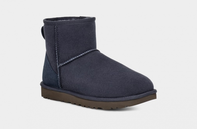 Cizme Ugg Clasici Mini II Dama Albastri | 4093UXPMY