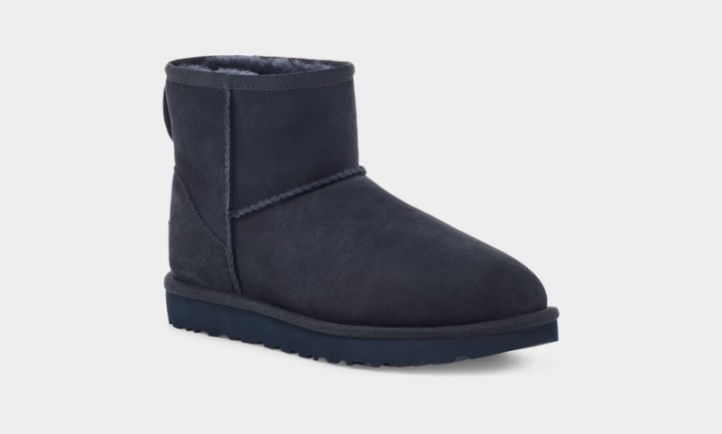 Cizme Ugg Clasici Mini II Dama Albastri | 7163TFVYI