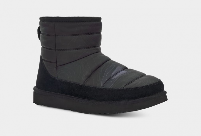 Cizme Ugg Clasici Mini LTA Calio Barbati Gri | 5429EMBLP