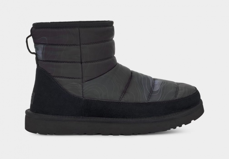 Cizme Ugg Clasici Mini LTA Calio Barbati Gri | 5429EMBLP