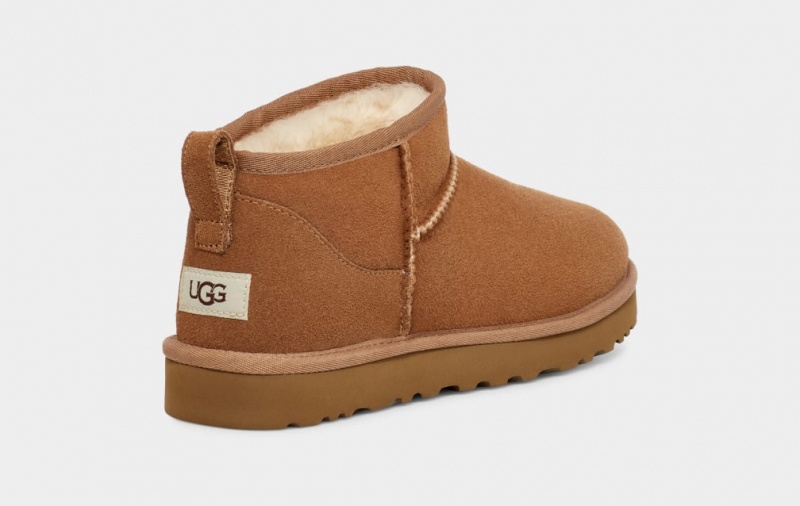 Cizme Ugg Clasici Ultra Mini Barbati Maro | 1582LJUGK