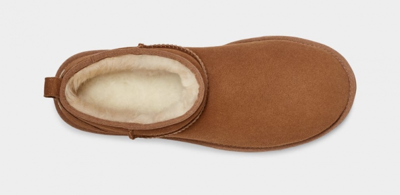 Cizme Ugg Clasici Ultra Mini Barbati Maro | 1582LJUGK