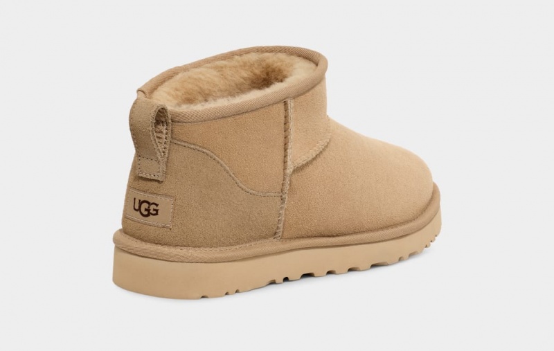 Cizme Ugg Clasici Ultra Mini Barbati Muștar | 4391CZBPO