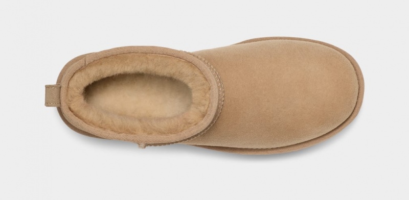 Cizme Ugg Clasici Ultra Mini Barbati Muștar | 4391CZBPO