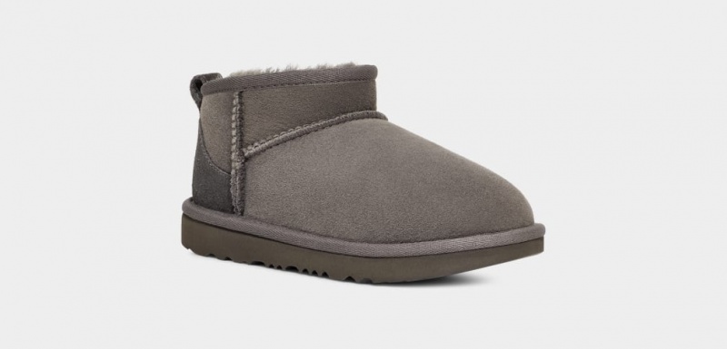 Cizme Ugg Clasici Ultra Mini Copii Gri | 5324CIQJP