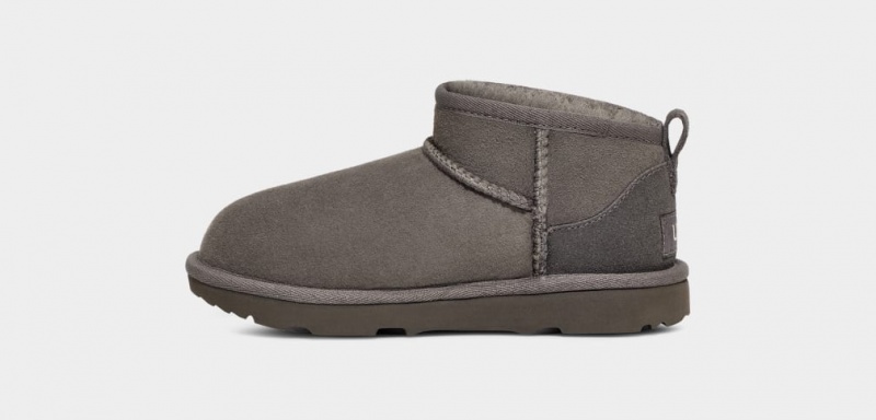 Cizme Ugg Clasici Ultra Mini Copii Gri | 5324CIQJP