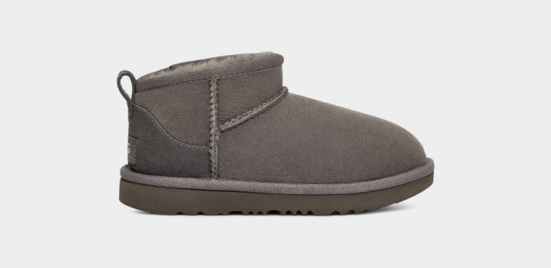 Cizme Ugg Clasici Ultra Mini Copii Gri | 5324CIQJP