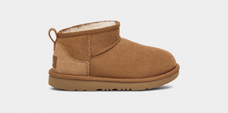 Cizme Ugg Clasici Ultra Mini Copii Maro | 8260YDOGP