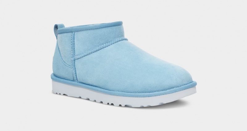 Cizme Ugg Clasici Ultra Mini Dama Albastri | 5038KAOVU