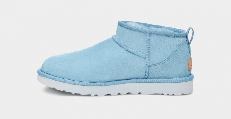 Cizme Ugg Clasici Ultra Mini Dama Albastri | 5038KAOVU