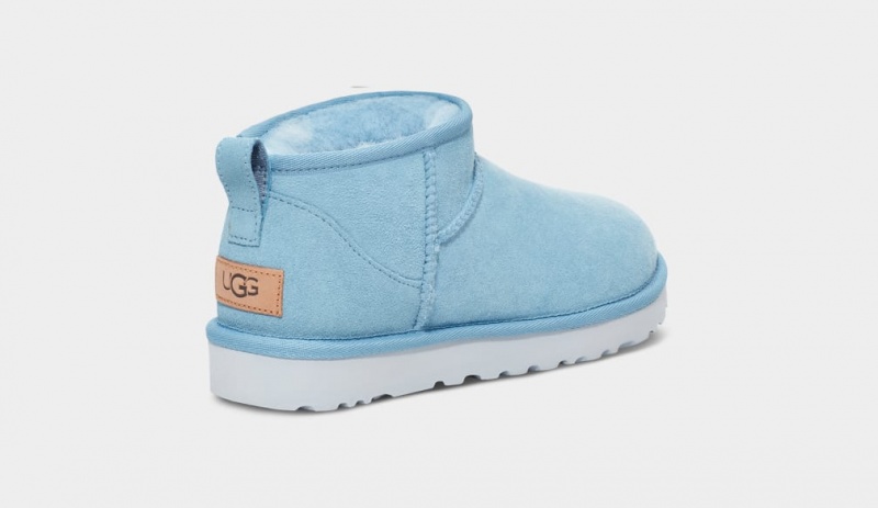 Cizme Ugg Clasici Ultra Mini Dama Albastri | 5038KAOVU