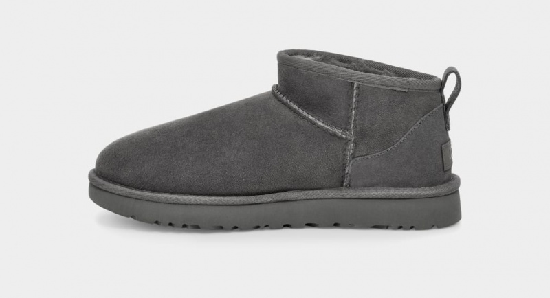 Cizme Ugg Clasici Ultra Mini Dama Gri | 3960CFKIQ