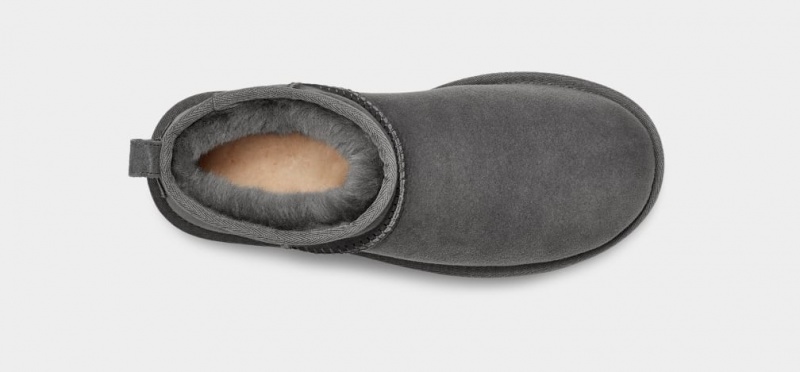 Cizme Ugg Clasici Ultra Mini Dama Gri | 3960CFKIQ