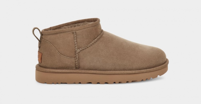 Cizme Ugg Clasici Ultra Mini Dama Maro | 1952JBWOM