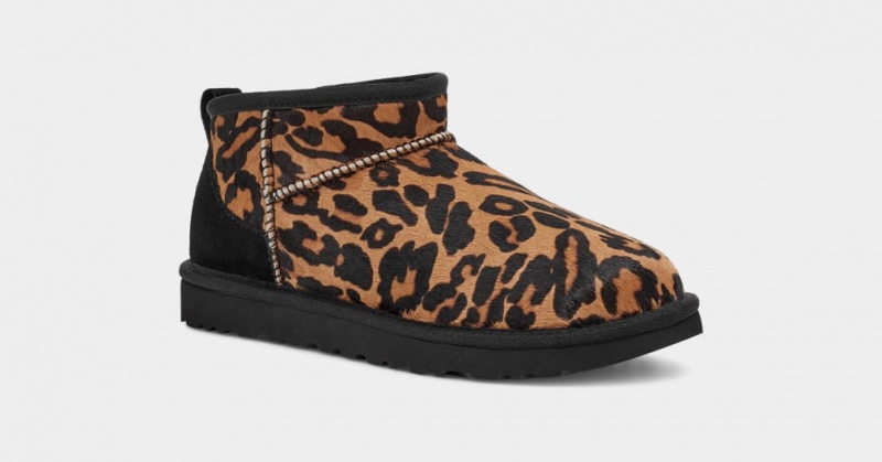 Cizme Ugg Clasici Ultra Miniher Dama Leopard | 3587SMBDJ