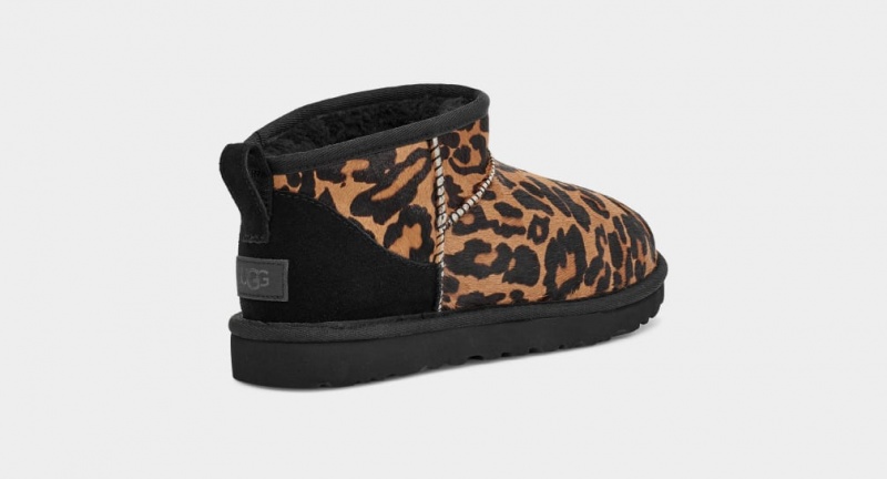 Cizme Ugg Clasici Ultra Miniher Dama Leopard | 3587SMBDJ