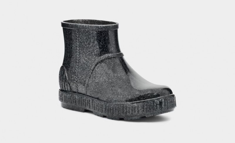 Cizme Ugg Drizlita Glitter Copii Negrii | 4728SFLHD