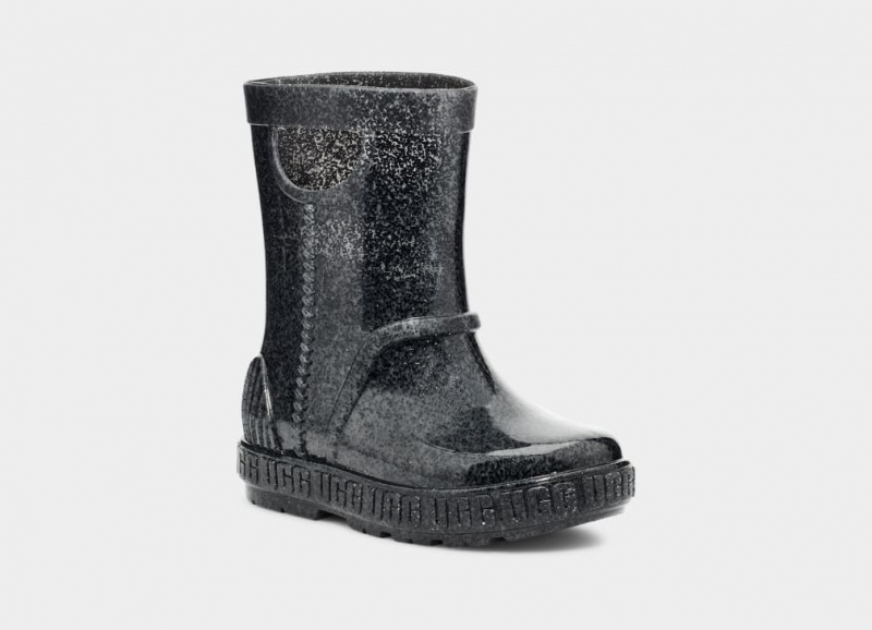 Cizme Ugg Drizlita Glitter Copii Negrii | 0513MOPBX