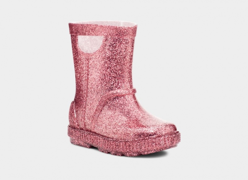 Cizme Ugg Drizlita Glitter Copii Roz | 8650LPUTS