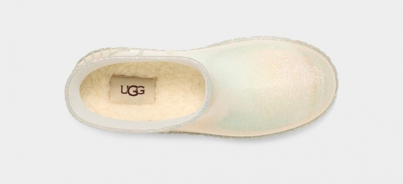 Cizme Ugg Drizlita Glitter Dama Albi | 8510WNUAT