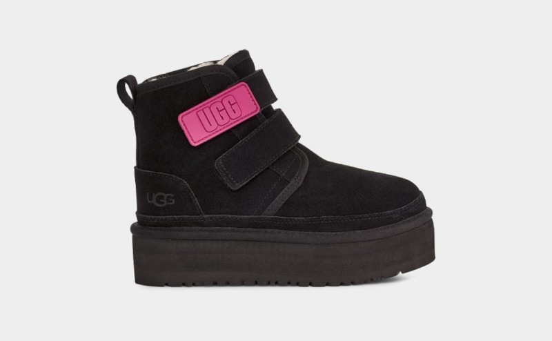 Cizme Ugg Neumel Copii Negrii | 6752BNHEV