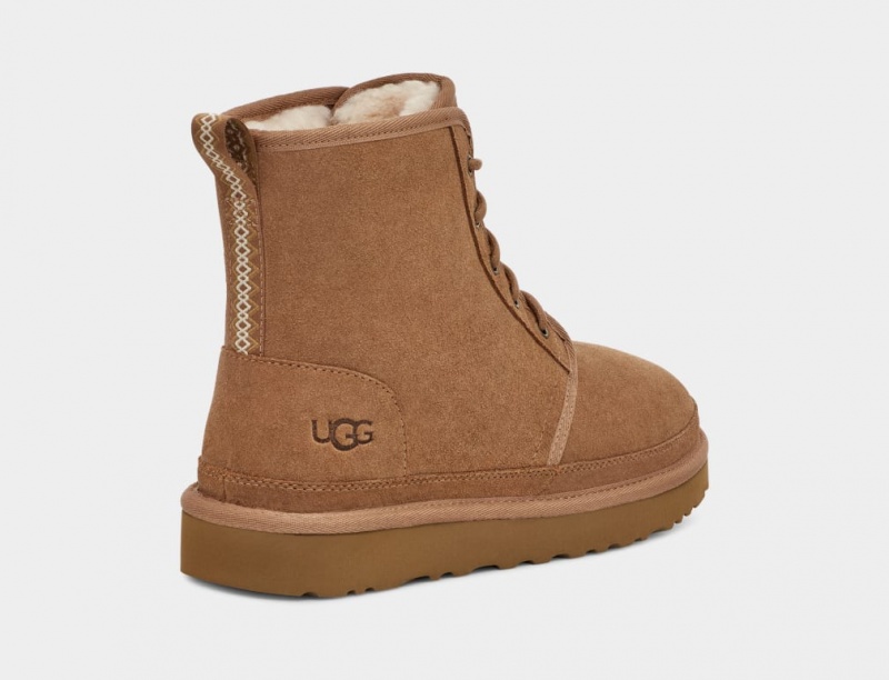 Cizme Ugg Neumel High Barbati Maro | 6910FYXAO