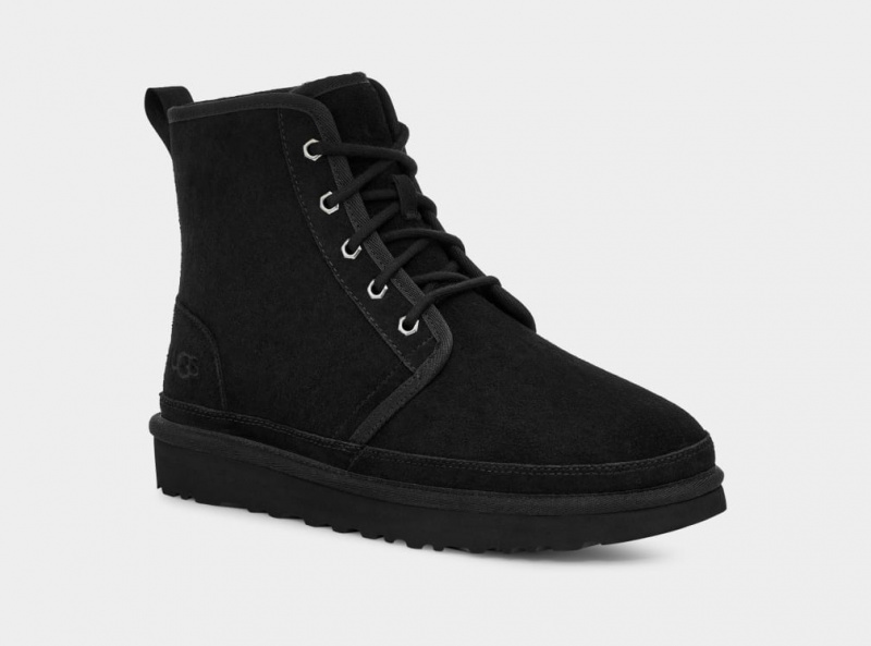 Cizme Ugg Neumel High Barbati Negrii | 9053FZXOE