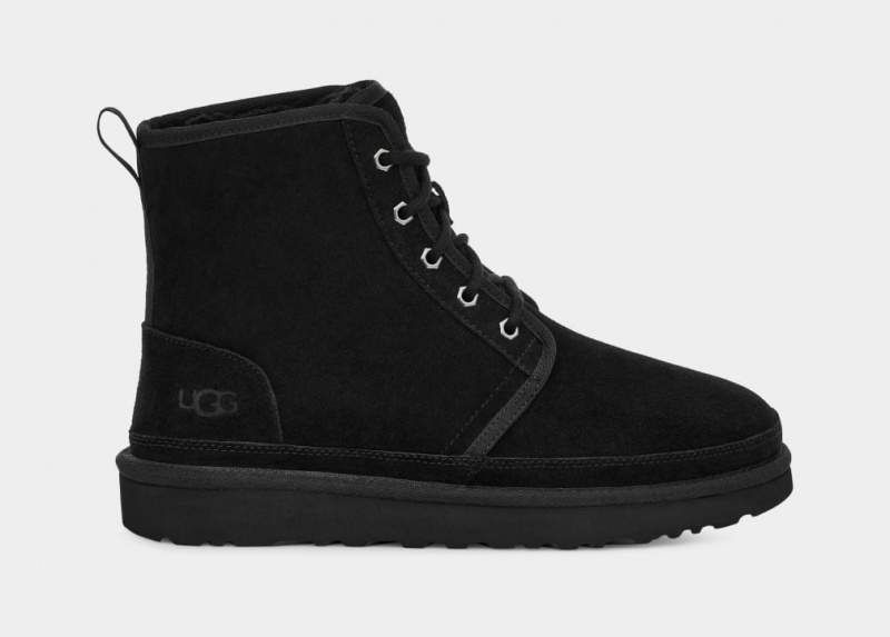 Cizme Ugg Neumel High Barbati Negrii | 9053FZXOE