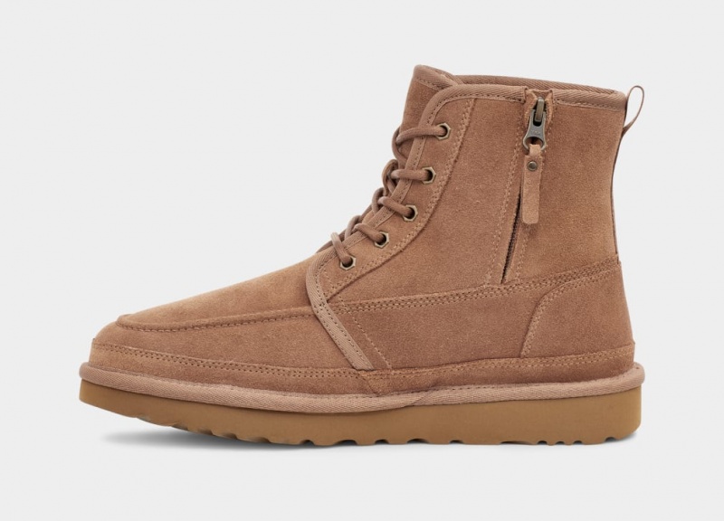 Cizme Ugg Neumel High Moc Barbati Maro | 3567XGUBQ