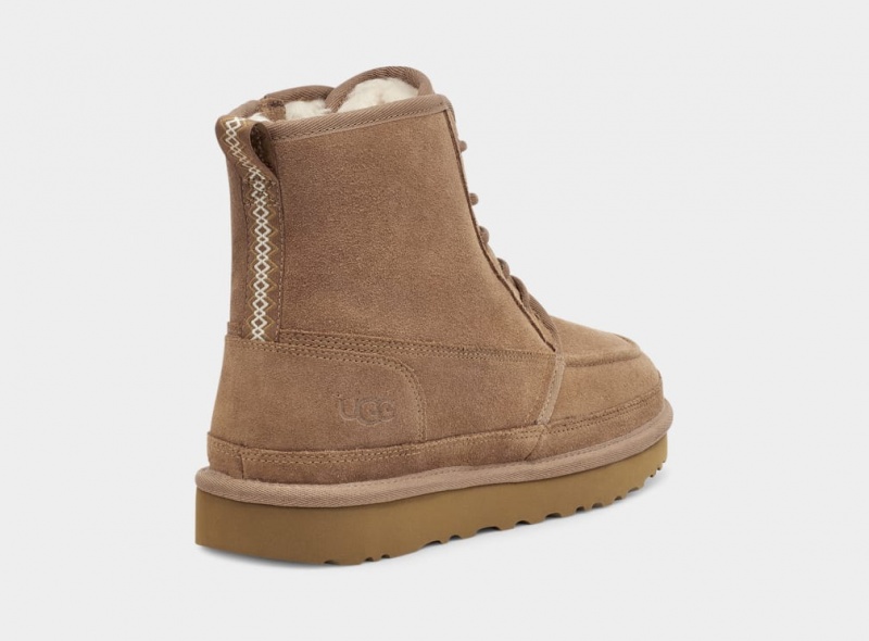 Cizme Ugg Neumel High Moc Barbati Maro | 3567XGUBQ