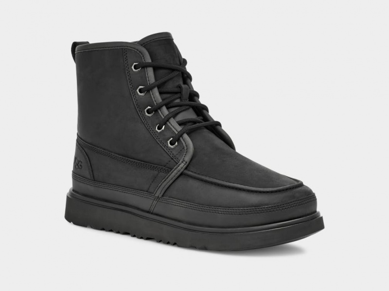 Cizme Ugg Neumel High Moc Weather Barbati Negrii | 3460PMKAU