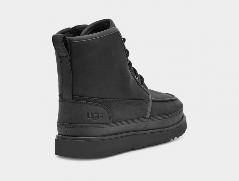 Cizme Ugg Neumel High Moc Weather Barbati Negrii | 3460PMKAU