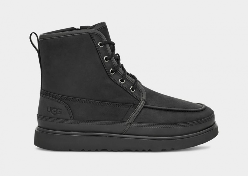 Cizme Ugg Neumel High Moc Weather Barbati Negrii | 3460PMKAU