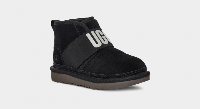 Cizme Ugg Neumel II Grafice Copii Negrii | 8256TRZVG