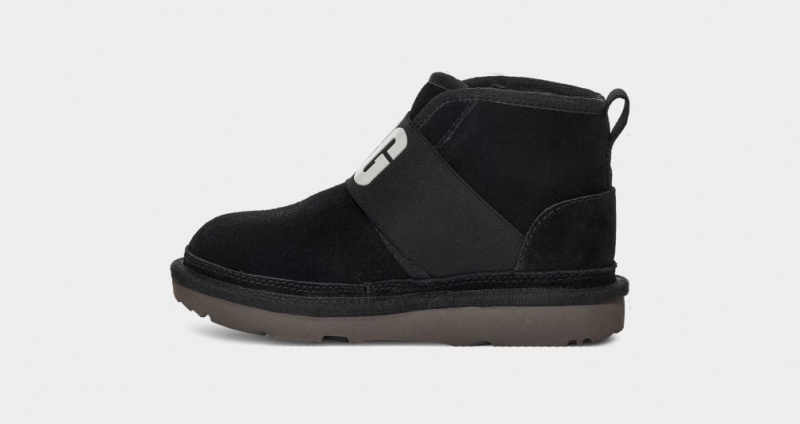 Cizme Ugg Neumel II Grafice Copii Negrii | 8256TRZVG