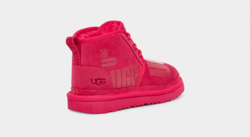 Cizme Ugg Neumel II Scatter Grafice Copii Rosii | 9085AMXWO