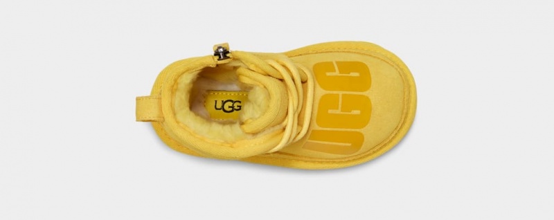 Cizme Ugg Neumel II Scatter Grafice Copii Galbeni | 1950BXCJL