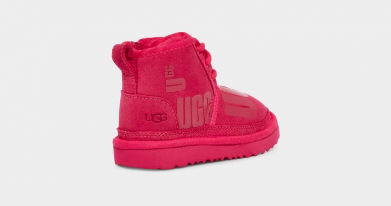 Cizme Ugg Neumel II Scatter Grafice Copii Rosii | 3867WQTIP