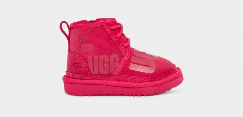 Cizme Ugg Neumel II Scatter Grafice Copii Rosii | 3867WQTIP